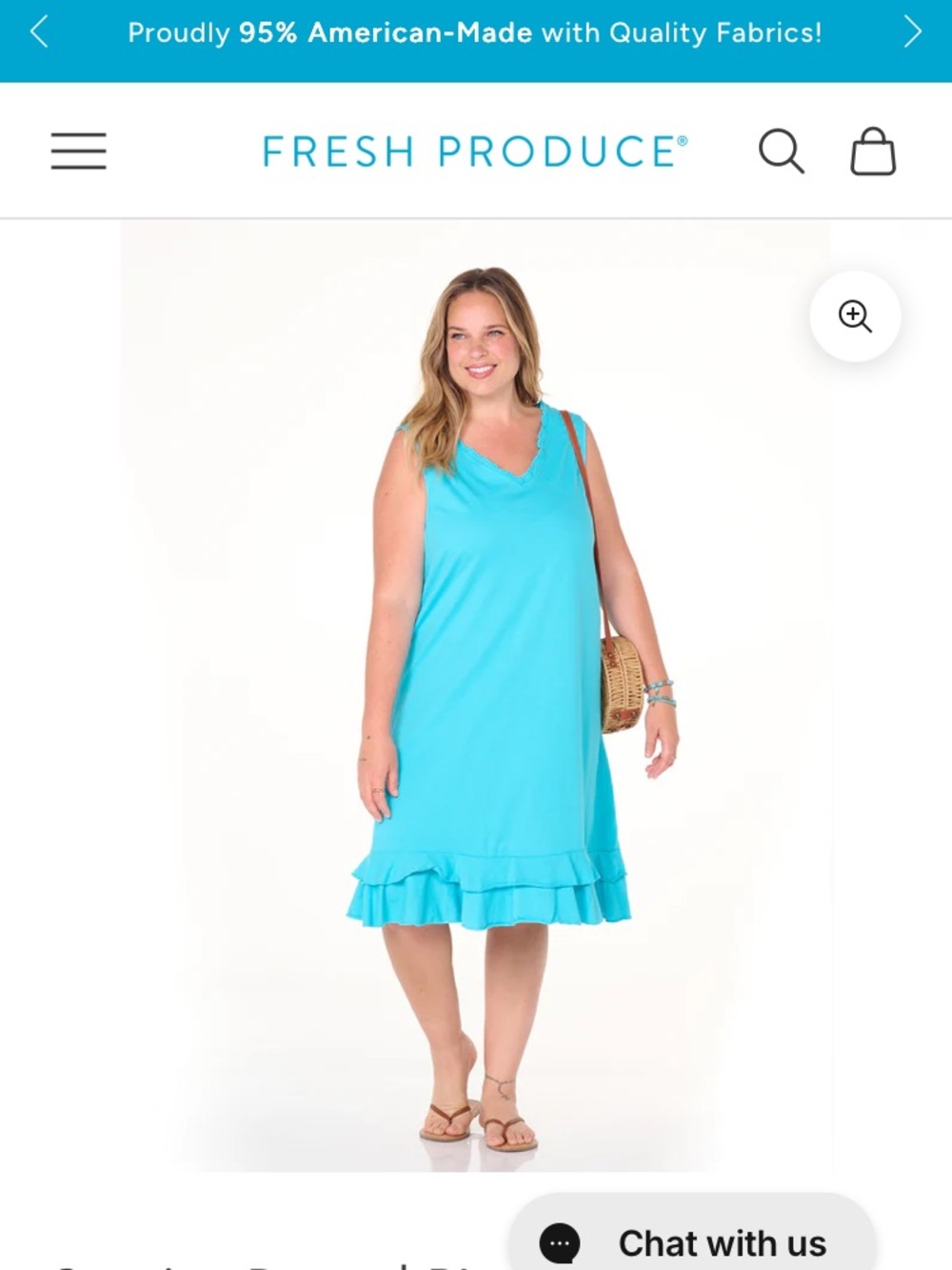 fresh produce Sunrise Dress, Ruffle-Hem - Picture 6 of 7